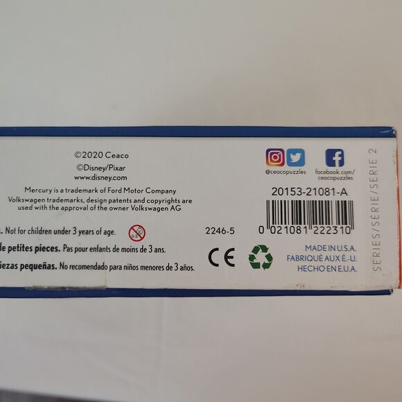 Ceaco Disney Pixar 300 Piece Jigsaw Puzzle Favorite Characters NEW Open Box - Picture 4 of 4